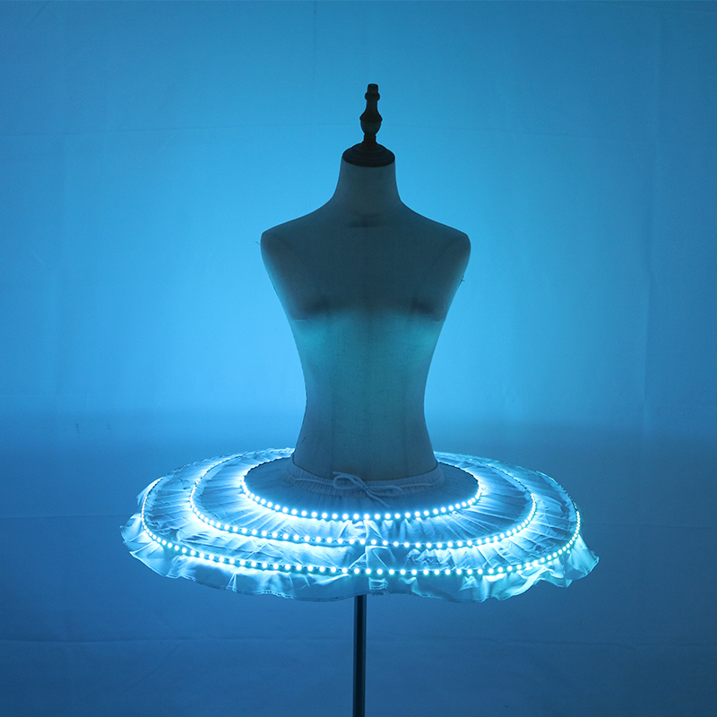 Colorful Luminous LED Skirt Sexy Ballet Dance Skirt