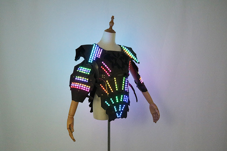Illuminated LED Robot Armour