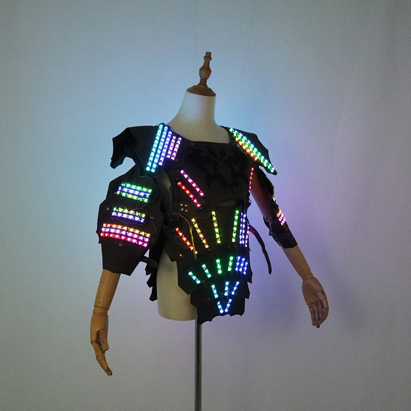 Illuminated LED Robot Armour