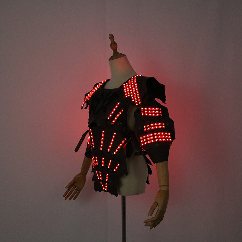 Illuminated LED Robot Armour