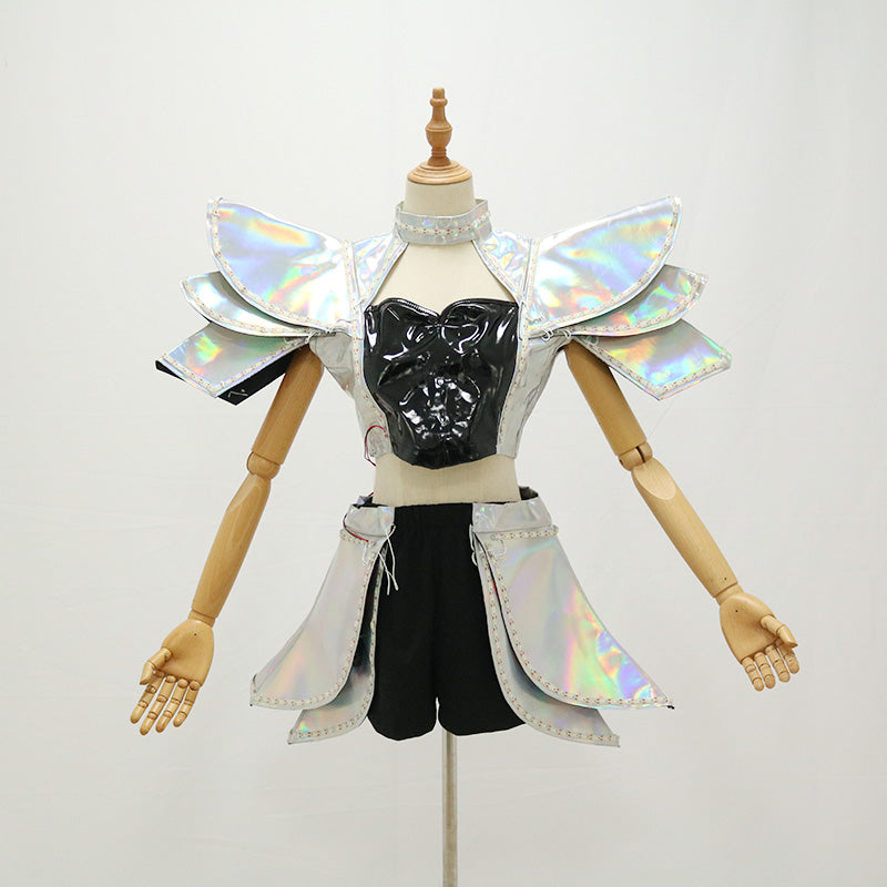 Robot LED Illuminated Women's Dance Dress