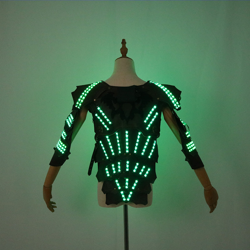 Illusionary Luminous Armor Armor Kamp Shoulder Gathering Party Festival Fluorescent Show DJ Props