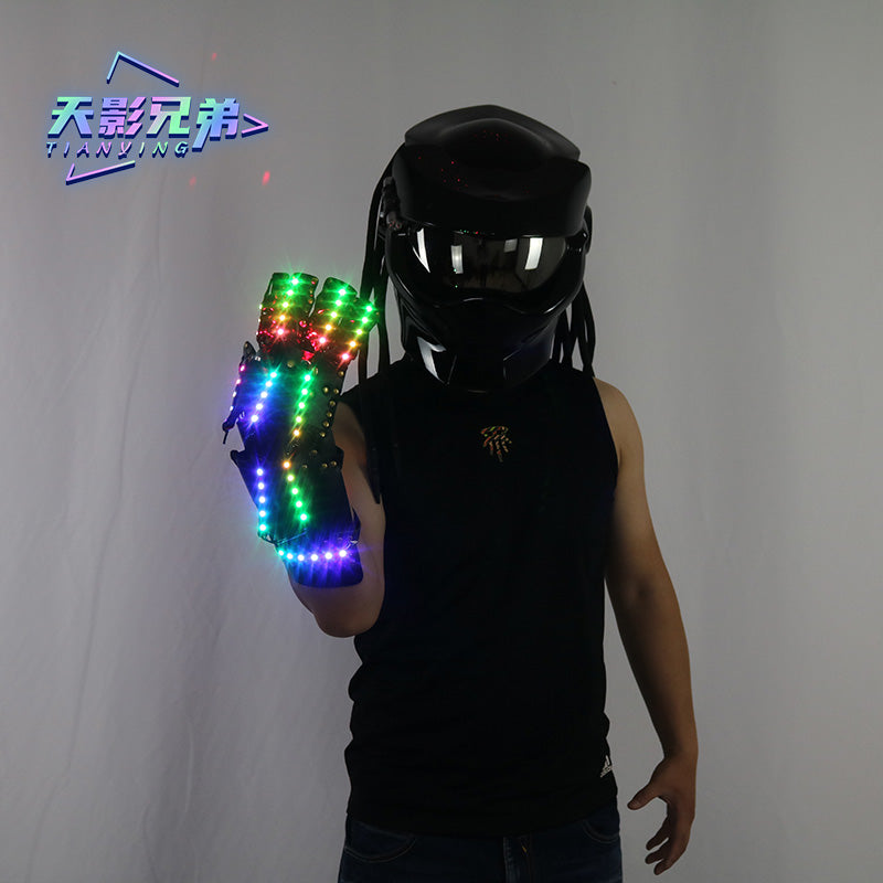 LED luminous arm COSPLAY robot arm laser prop bar DJ party street dance stage prop