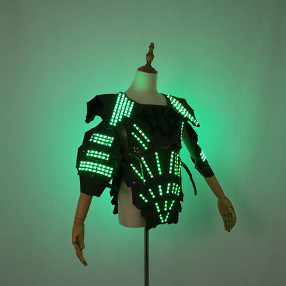 Illusionary Luminous Armor Armor Kamp Shoulder Gathering Party Festival Fluorescent Show DJ Props