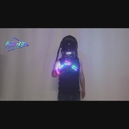 LED luminous arm COSPLAY robot arm laser prop bar DJ party street dance stage prop